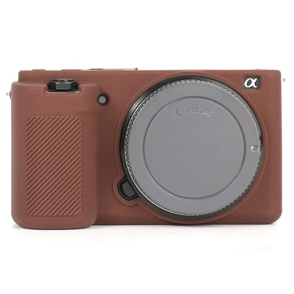 Silikonskydd för Sony ZV-E10 - Kaffe Brun