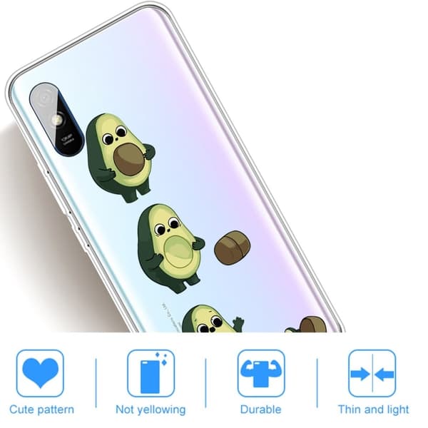 Deco Xiaomi Redmi 9A Etui - Avocado Green
