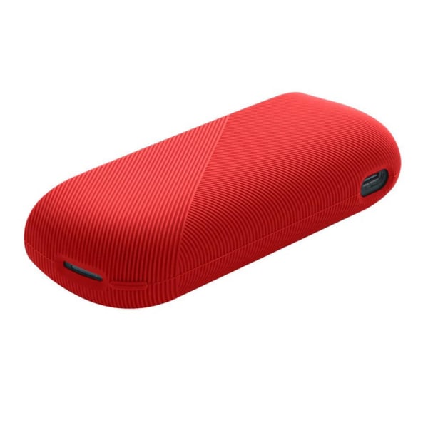 IQOS 3 DUO simple silicone cover - Dark Red Röd