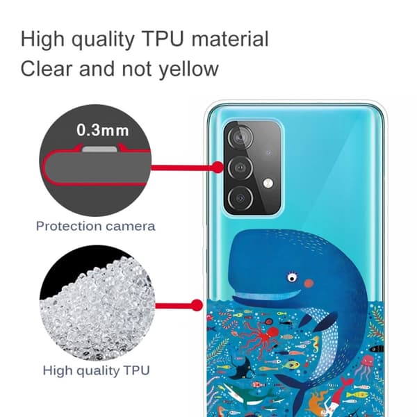 Deco Samsung Galaxy A53 5G Suojakotelo - Big Valas Blue