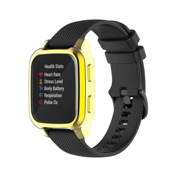 Garmin Venu Sq elektropläteringsskydd - Guld Guld