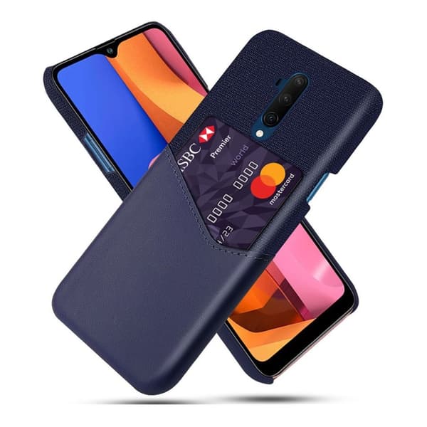 Bofink OnePlus 7T Pro Card cover - Blå Blue