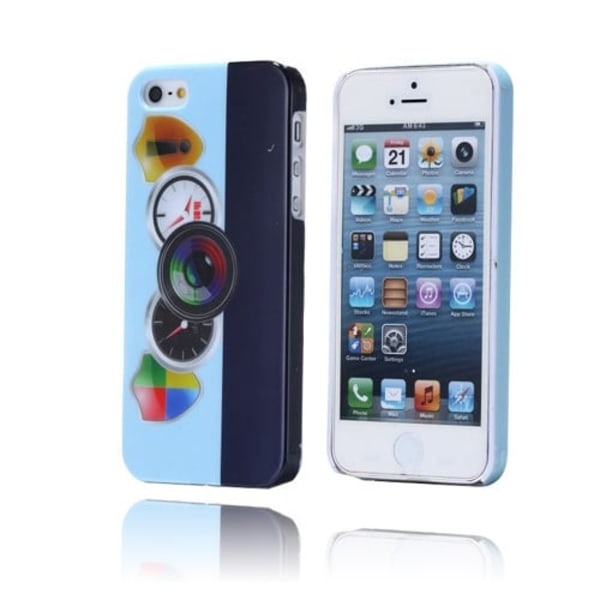 Retro Speaker (Sininen) iPhone 5 suojakuori Blue