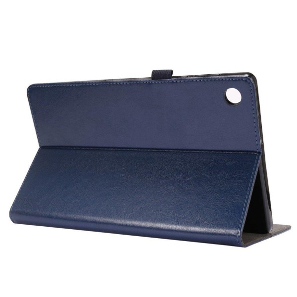 Crazy Horse Lenovo Tab M10 FHD Plus leather flip case - Blue Blue