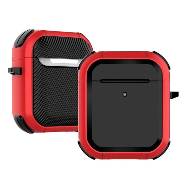 Airpods rubberied case - Red Red