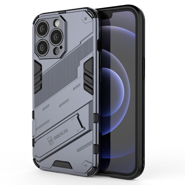 Stöttåligt iPhone 13 Pro hybridskal - Blå Blå