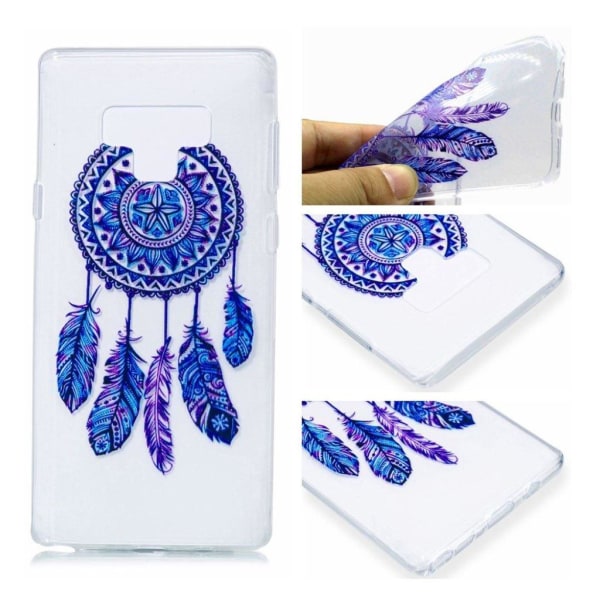 Samsung Galaxy Note9 Kuviollinen Pehmeä Joustava Muovinen Takasuoja Kuori - Unensieppaaja Multicolor