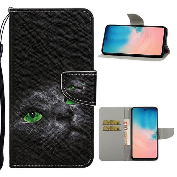 Wonderland Samsung Galaxy S20 Ultra flip etui - Sort Kat Black