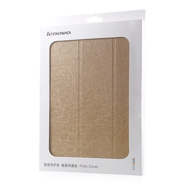 Hazel Lines Lenovo Yoga Tablet 2 10.1 Læder Stå Etui - Champagne Beige