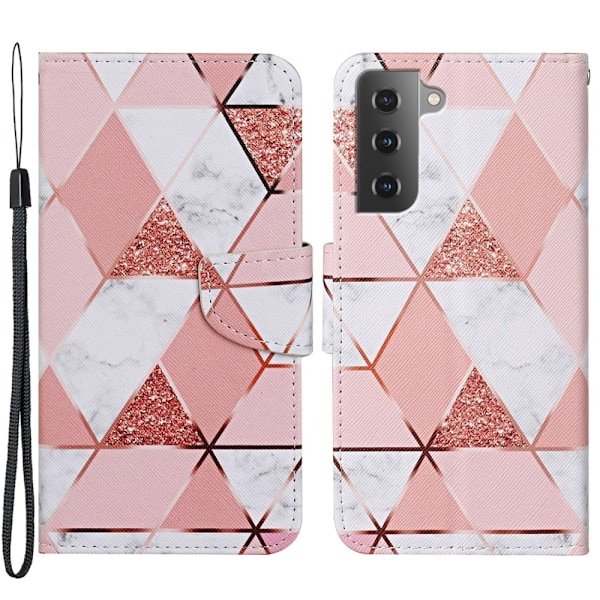 Wonderland Samsung Galaxy S22 Plus fodral -Rosa Rosa