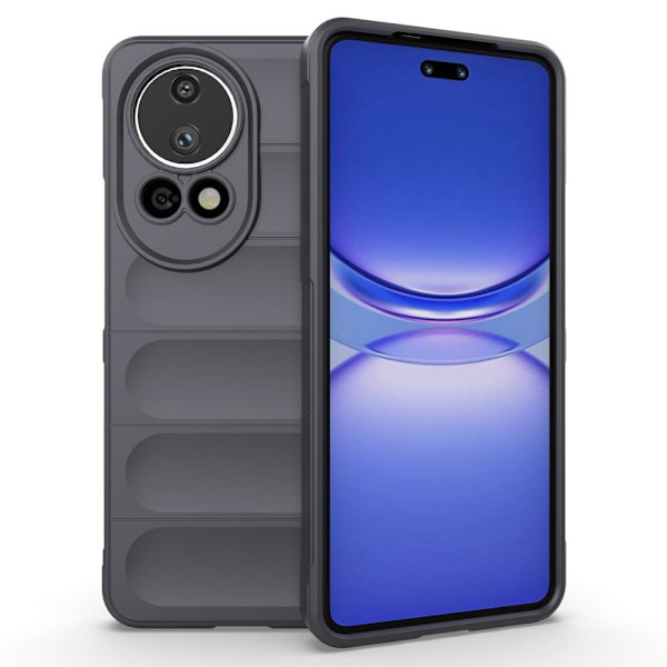 Mjukt greppformat Huawei Nova 12 Pro skal - Mörkgrå Silvergrå