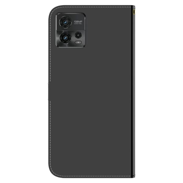 Mirror Motorola Moto G72 Flip Etui - Sort Black