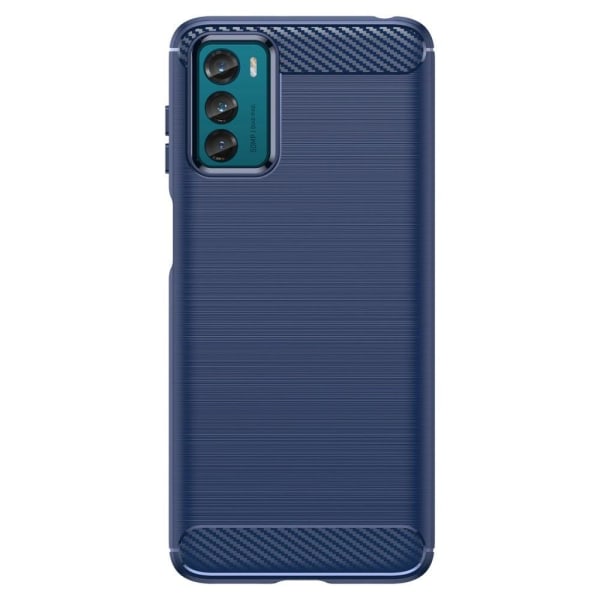 Carbon Flex Suojakotelo Motorola Moto G42 - Sininen Blue