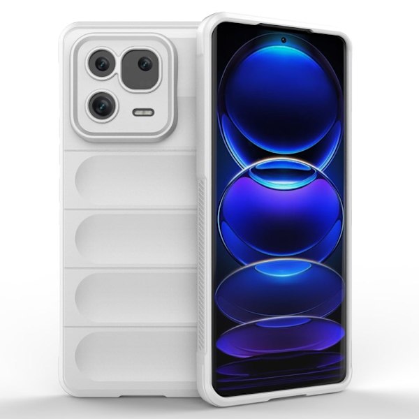 Mjukt greppformat Xiaomi 13 Pro skal - Vit Vit