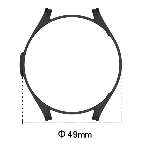 Samsung Galaxy Watch 6 Classic (47mm) ihåligt skyddsfodral - Blå Blå