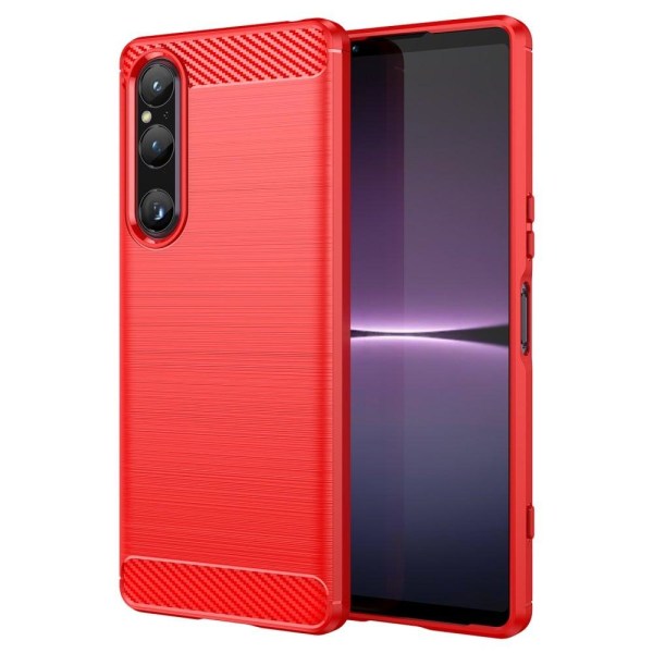 Carbon Flex Sony Xperia 1 V skal - Röd Röd