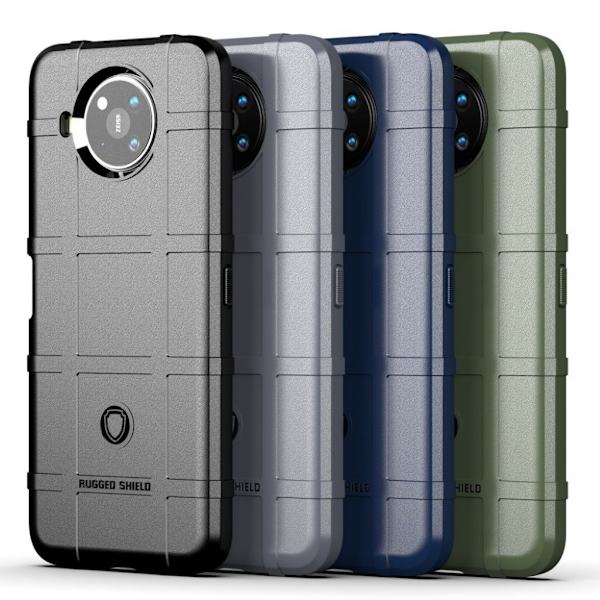 Rugged Shield Nokia 8.3 5G kotelot - Musta Black