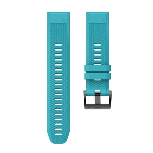 Garmin Fenix 5 durable silicone watch band - Baby Blue Blå