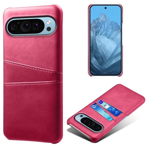 Dual Card Google Pixel 9 kotelot - Ruusu Pink
