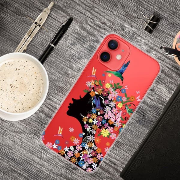 Deco iPhone 13 Mini Suojakotelo - Flowers And Beauty Multicolor