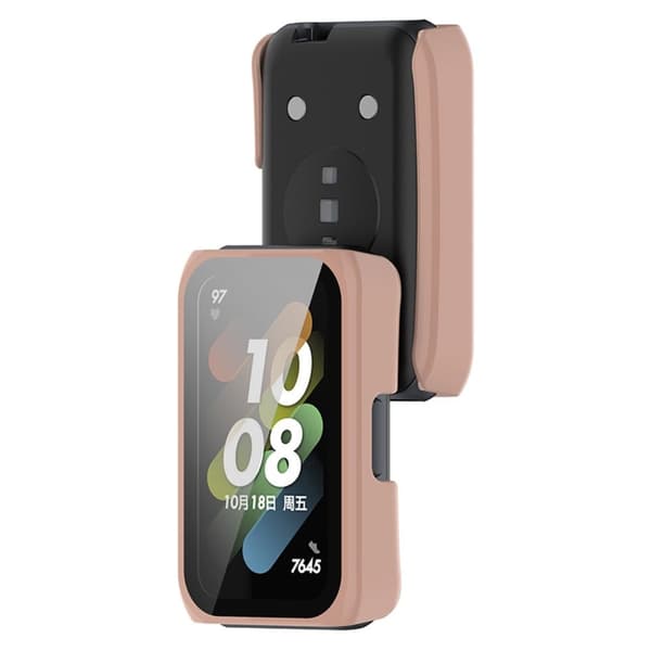 Huawei Band 7 / 6 / Honor Band 6 cover with screen protector - Pink Rosa