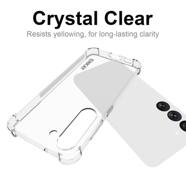 ENKAY clear drop-proof case for Samsung Galaxy S23 Transparent
