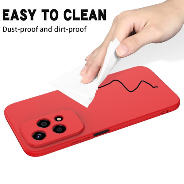 Matte Liquid Honor 200 Lite silikone cover - Rød Red