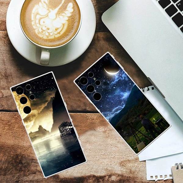 Deco Samsung Galaxy S23 Ultra skal - Matematisk Formel Svart