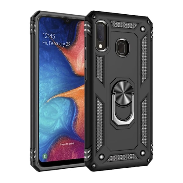 Bofink Combat Samsung Galaxy A20e cover - Sort Black