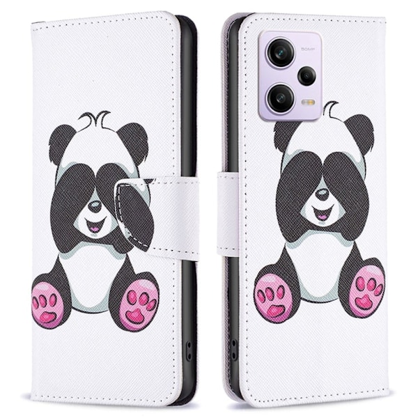 Wonderland Xiaomi Poco X5 Pro Läppäkotelo - Panda White