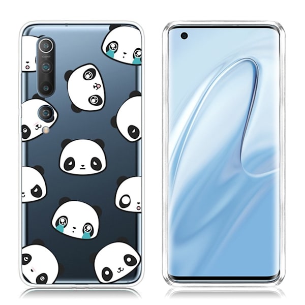Deco Xiaomi Mi 10 deksel - Søte pandaer Multicolor