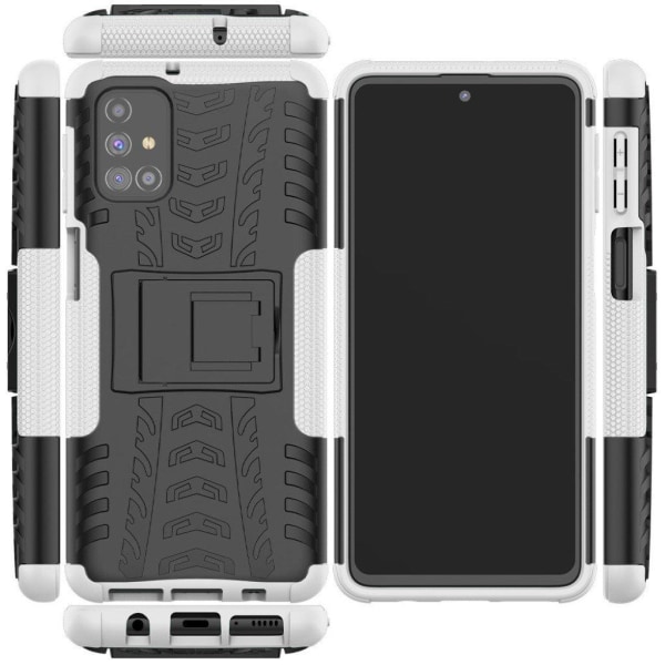 Offroad etui - Samsung Galaxy M31s - hvid White