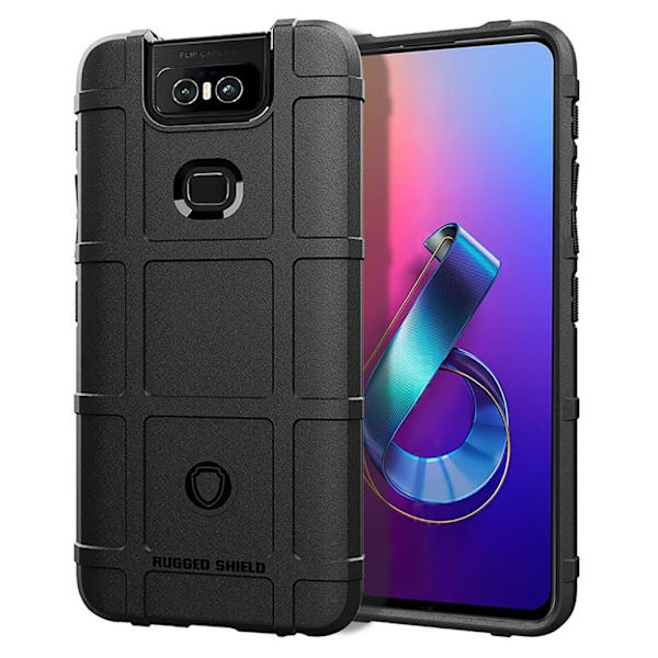 Robust Shield ASUS ZenFone 6 ZS630KL deksel - Sort Black