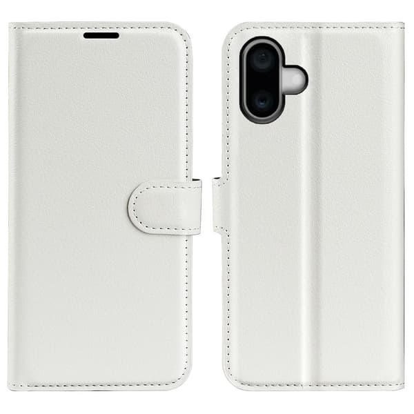 Classic iPhone 16 flip kuoret - Valkoinen White