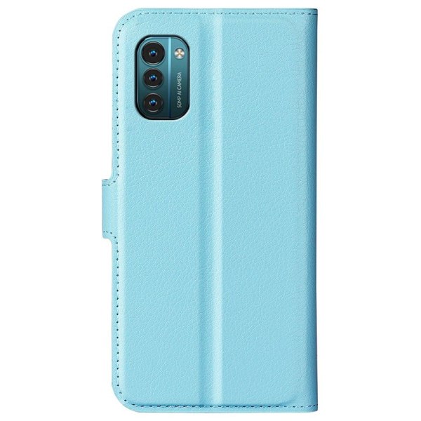 Klassisk Nokia G11 / Nokia G21 flip etui - Blå Blue