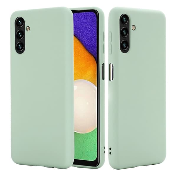 Matte Liquid Samsung Galaxy A13 5G silikone cover - Grøn Green