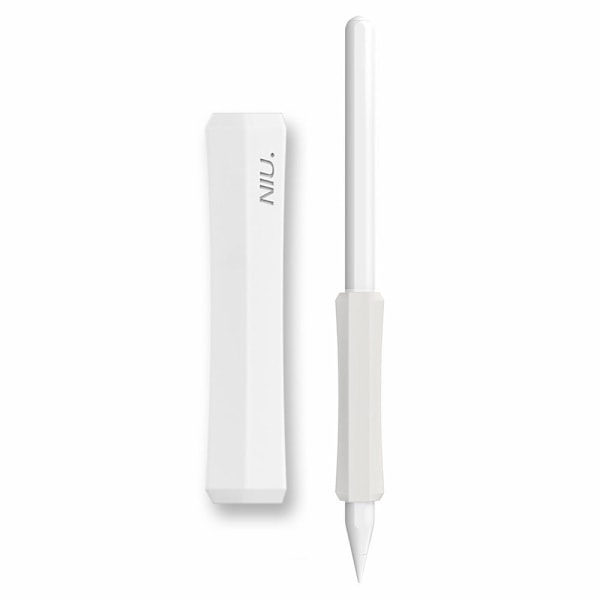Apple Pencil 2 / 1 silikonskydd - Vit Vit