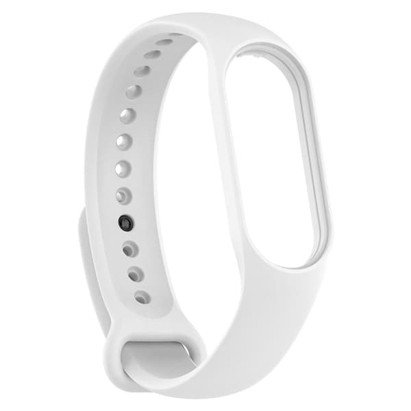 Xiaomi Mi Band 7 / 6 / 5 enkelt klockarmband - Vit Vit