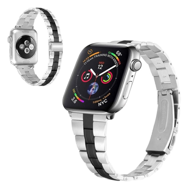 Apple Watch Series 6 / 5 44mm stainless steel chain watch band - Svart