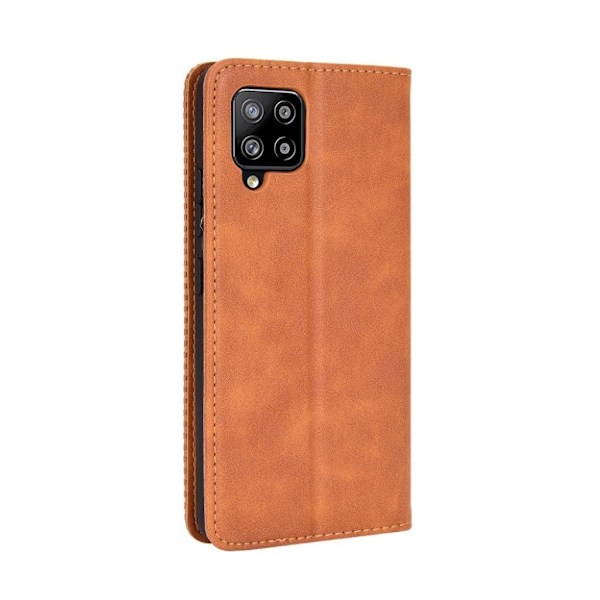 Bofink Vintage Samsung Galaxy A42 5g Læder Etui - Brun Brown