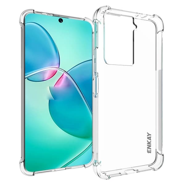 ENKAY klart faldsikkert etui til HTC U23 Transparent