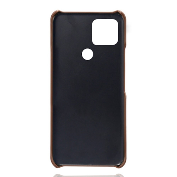 Dual Card Etui Google Pixel 5a - Brun Brown
