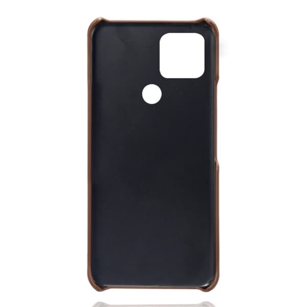 Google Pixel 5a skal med korthållare - Brun Brun