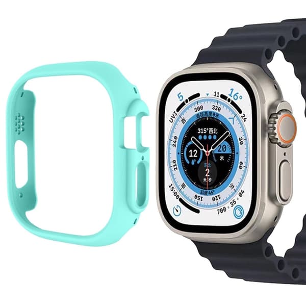 Apple Watch Ultra skyddsfodral - Baby Blå Blå