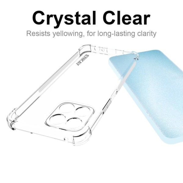 ENKAY clear drop-proof case for Honor X30i Transparent
