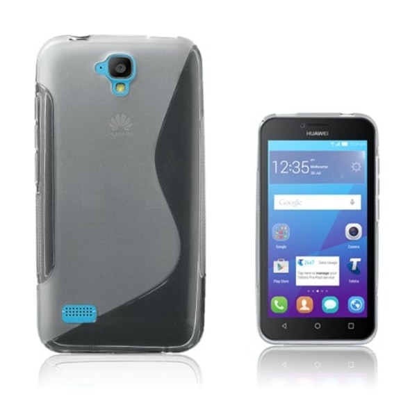 Lagerlöf S-form Flexibelt TPU-skal för Huawwei Y5 Y560 - Transparent Transparent