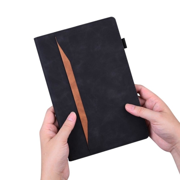 Amazon Kindle Paperwhite 5 (2021) business stil PU læder flip ta Black