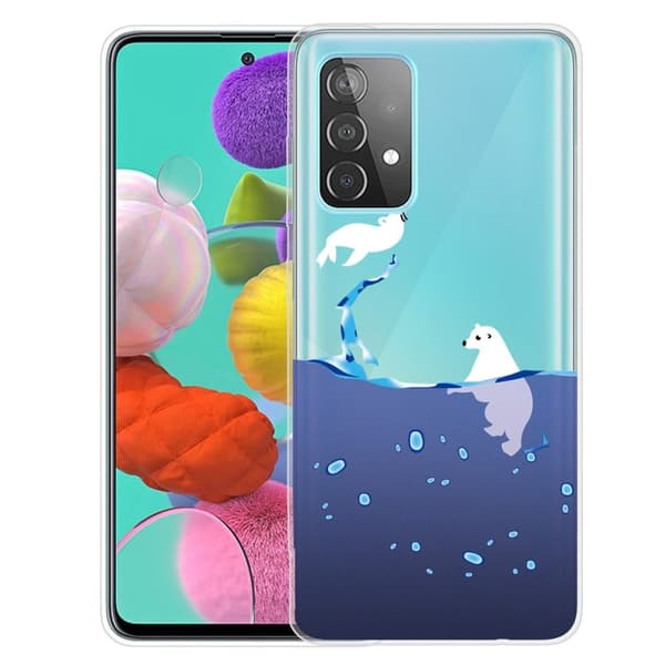 Deco Samsung Galaxy A53 5G Etui - Polar Bjørn Blue
