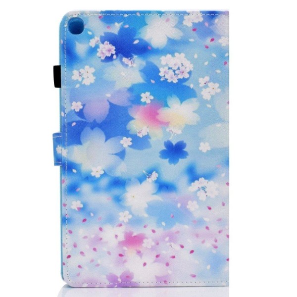 Samsung Galaxy Tab S5e pattern leather case - Pretty Flowers Multicolor