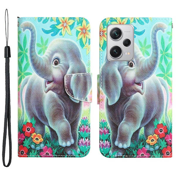 Wonderland Xiaomi Poco X5 Pro / Xiaomi Redmi Note 12 Pro / Xiaomi Redmi Note 12 Pro Speed fodral -Grön Grön
